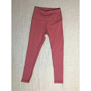 Womens 90 Degrees by Reflex Leggings Size XS Mauve Pink Casual Workout Cute